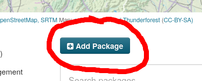 Add Package Button